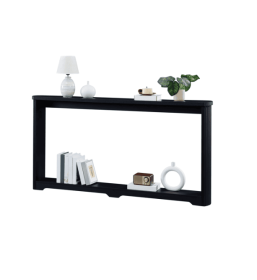 Corrugated Texture Storage Table For Entranceways, Narrow Wooden Console Sofa Table, Can Be Placed Behind The Sofa, Suitable For Entranceways, Corrido