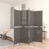 5-Panel Room Divider Anthracite 98.4"x86.6" Fabric
