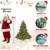 5ft Christmas Tree PE PVC Mixed Automatic Tree Xmas Decoration Led Artificial Christmas Tree