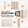 VEVOR Room Divider, 6 Panel Japanese Room Divider, Wood Folding Privacy Screen Indoor, Japanese Partition Dividers Portable Decoration Screens