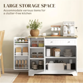 Kitchen Storage Cabinet, Kitchen Cabinet (Option: As picture)